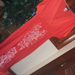 floral kimono maxi dress 🌺